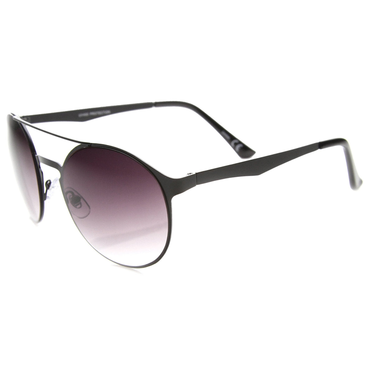 Retro Steampunk Fashion Round Metal Sunglasses 9818