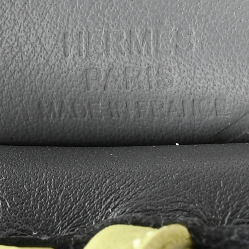 Milo Lambskin Grigri Rodeo Pegase Horse Bag Charm PM Ardoise Jaune Bourgeon Black