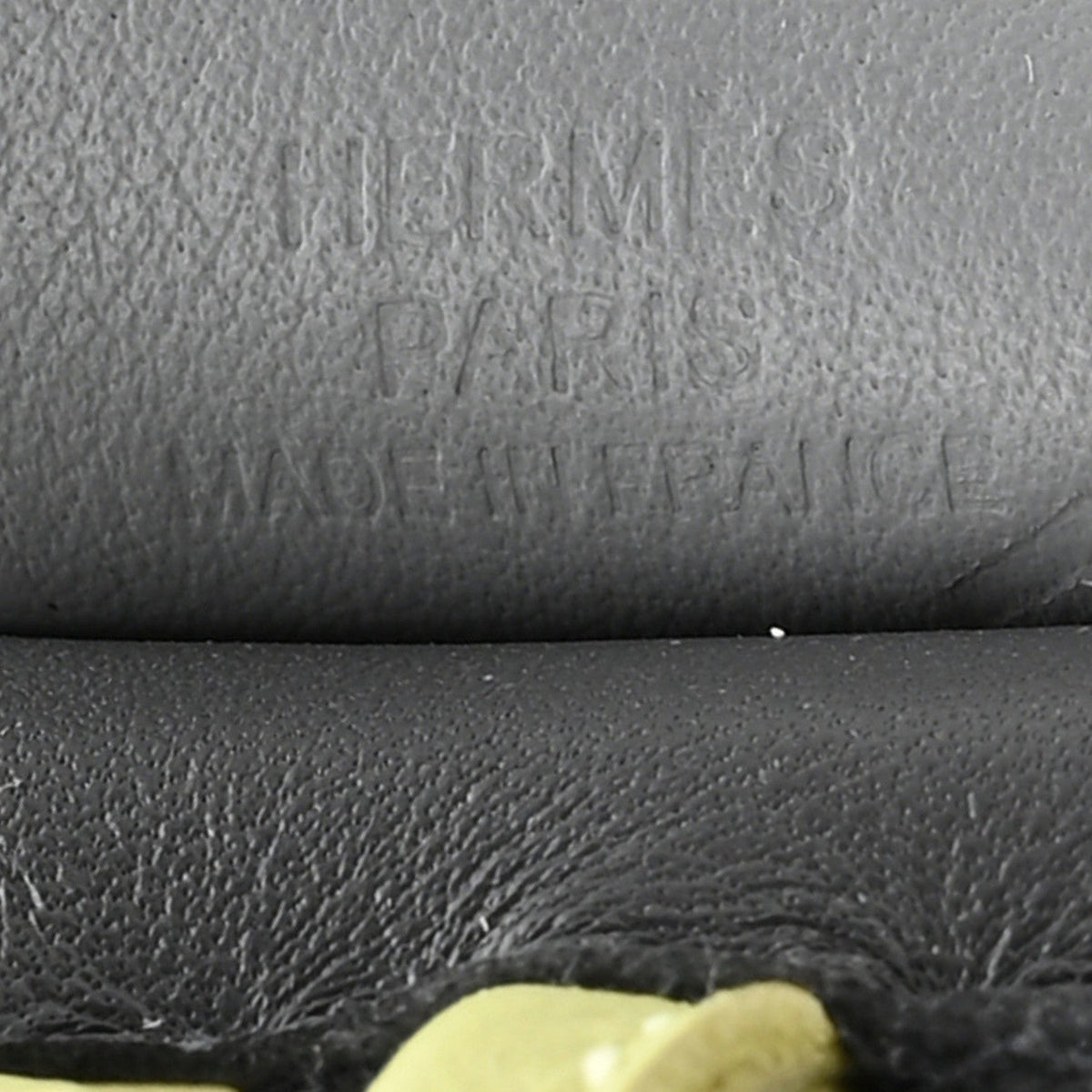 Milo Lambskin Grigri Rodeo Pegase Horse Bag Charm PM Ardoise Jaune Bourgeon Black