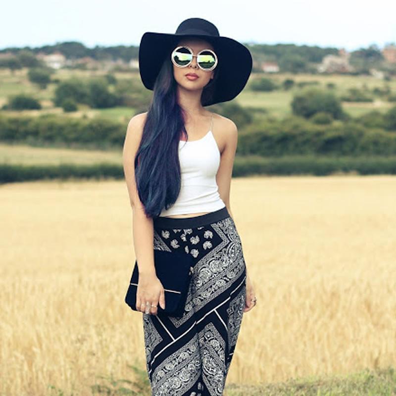 Indie Retro Dual Metal Round Mirrored Lens Sunglasses 9621