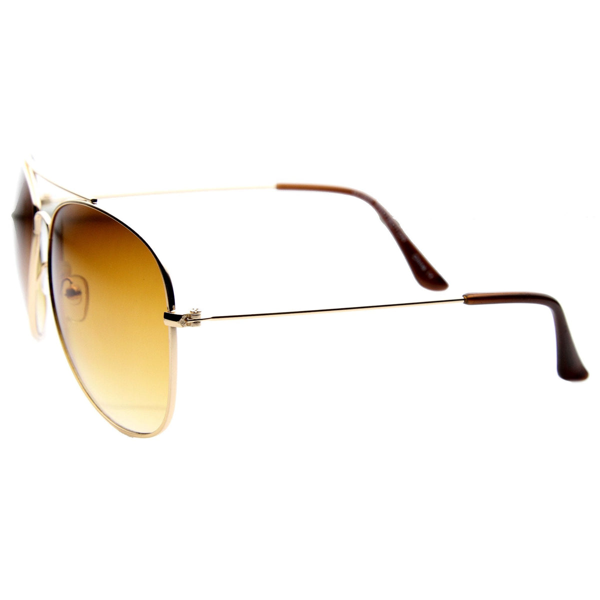 Oversize Large Full Metal Aviator Sunglasses 60mm 9682