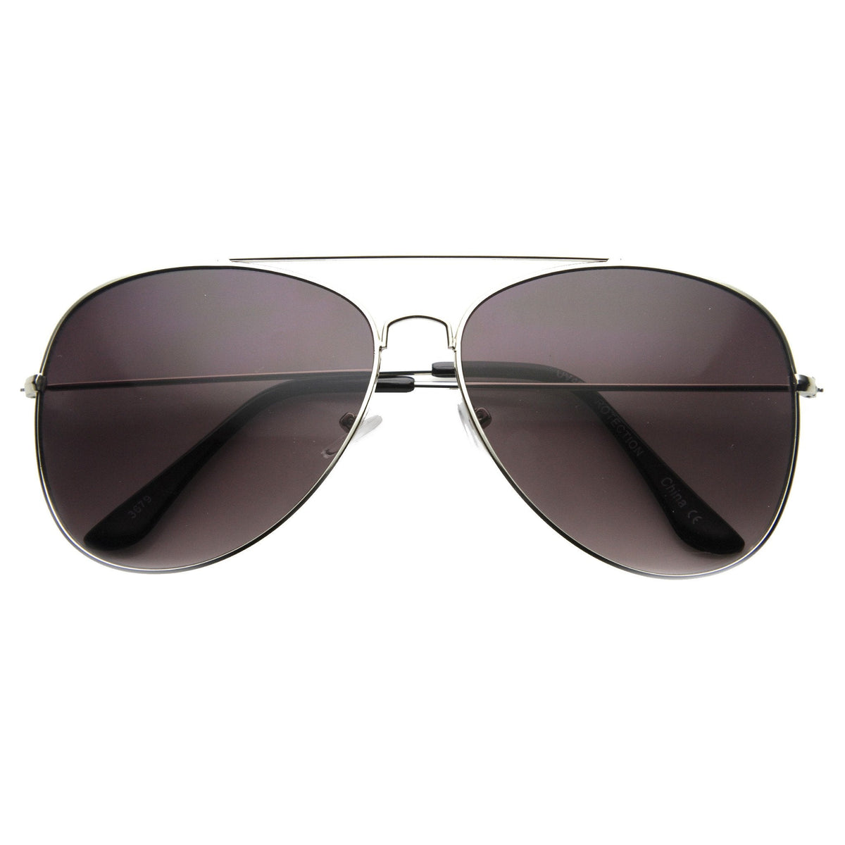 Oversize Large Full Metal Aviator Sunglasses 60mm 9682