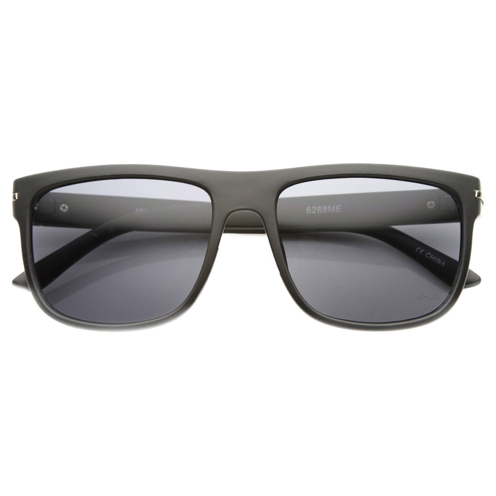 Retro European Flat Top Aviator Sunglasses 9689