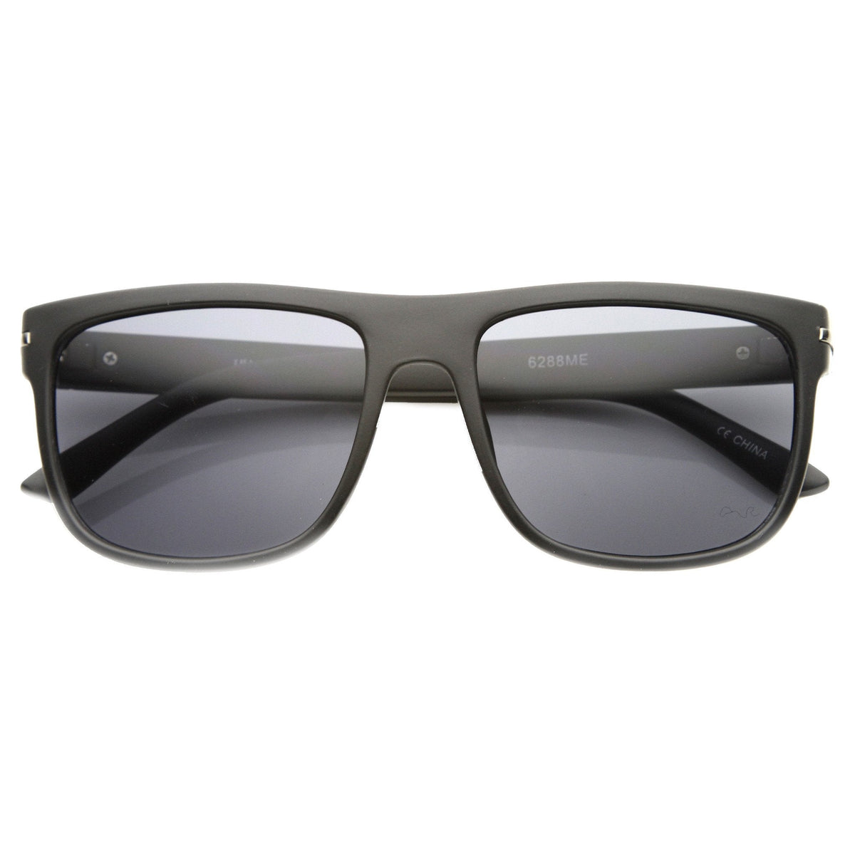 Retro European Flat Top Aviator Sunglasses 9689