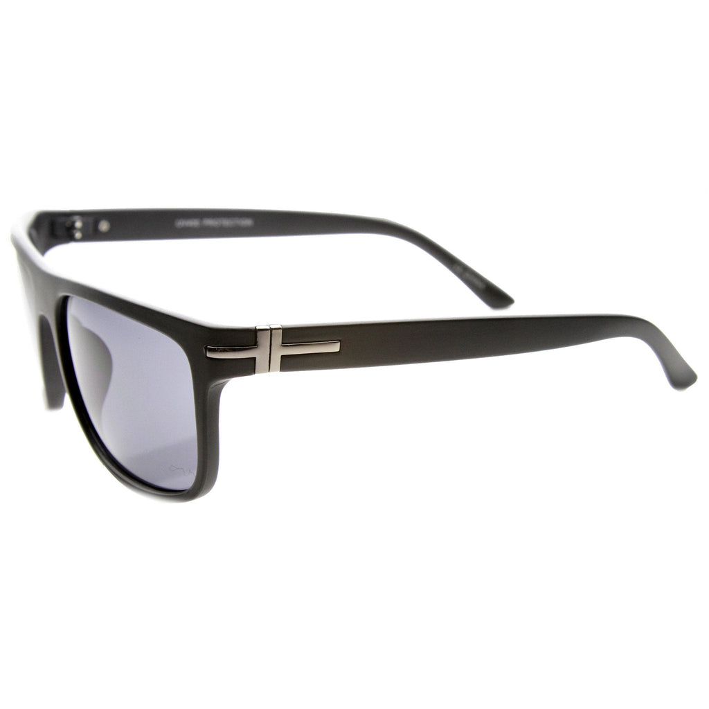 Retro European Flat Top Aviator Sunglasses 9689
