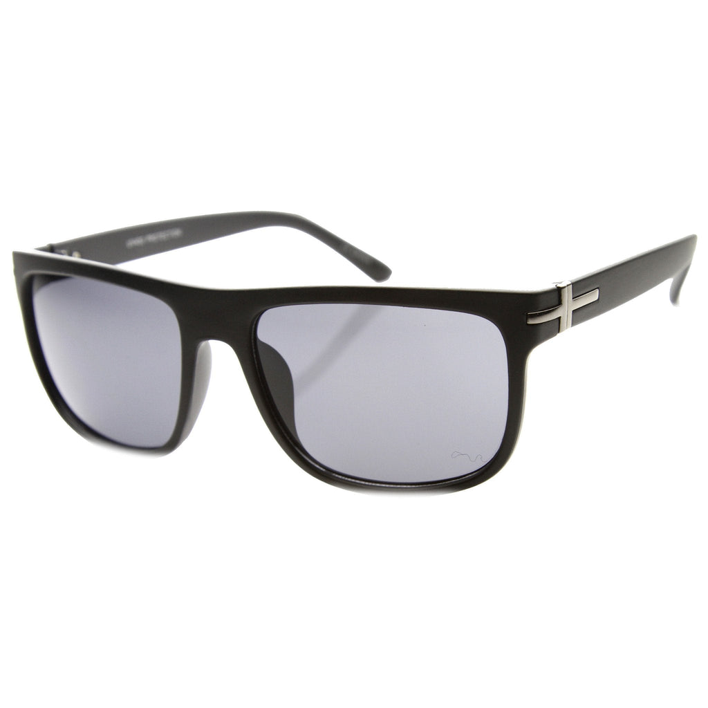 Retro European Flat Top Aviator Sunglasses 9689