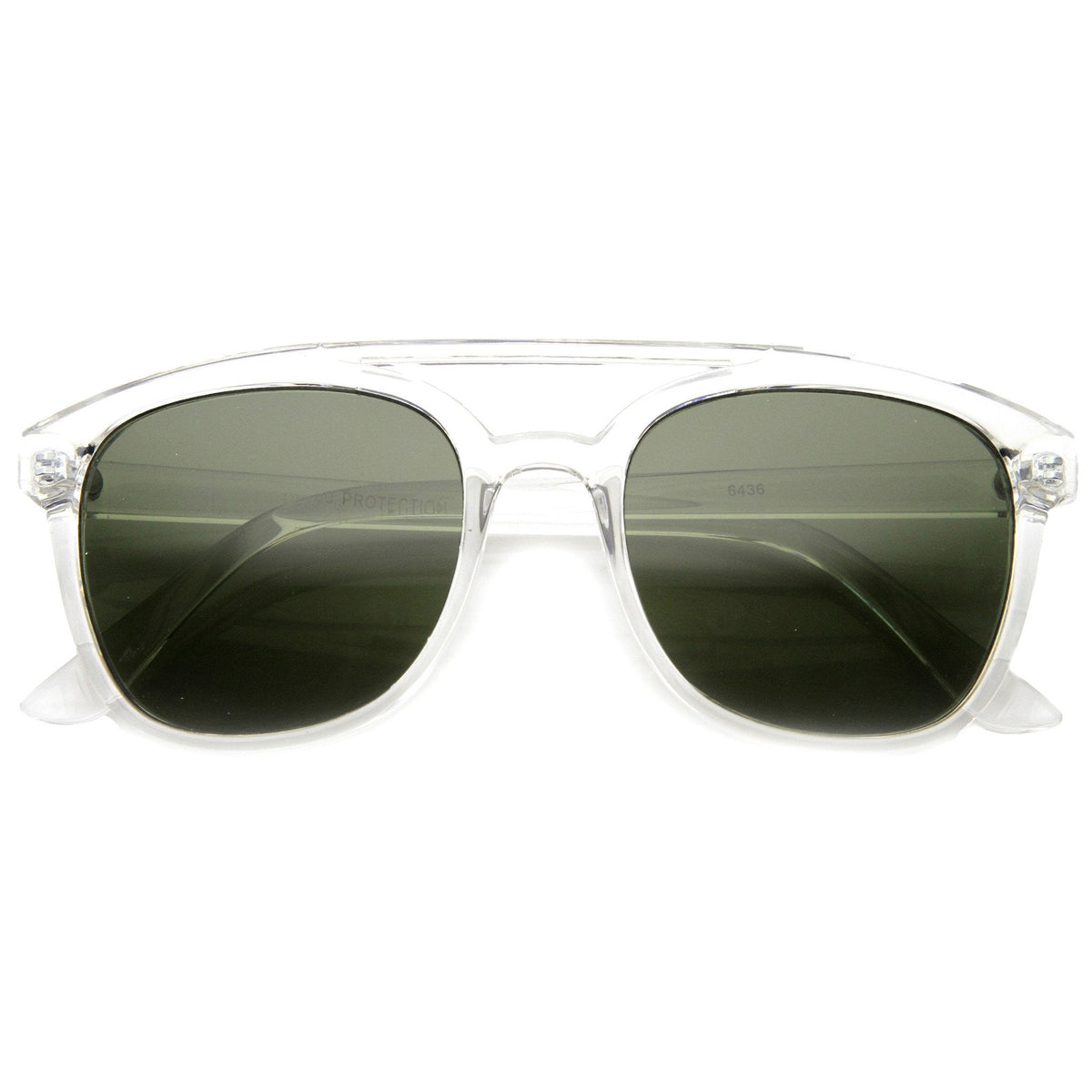 Indie Hipster Retro Square Aviator Sunglasses 9748