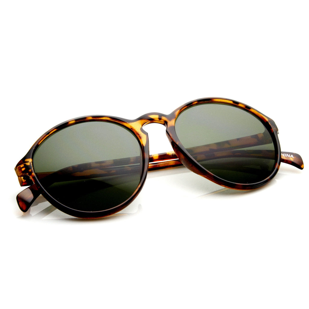 Dapper Vintage 1920's Inspired Indie P3 Round Fashionable Sunglasses 9175