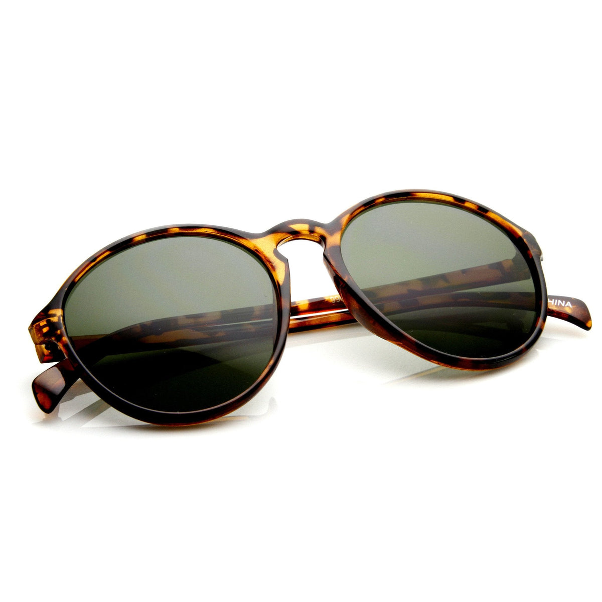 Dapper Vintage 1920's Inspired Indie P3 Round Fashionable Sunglasses 9175