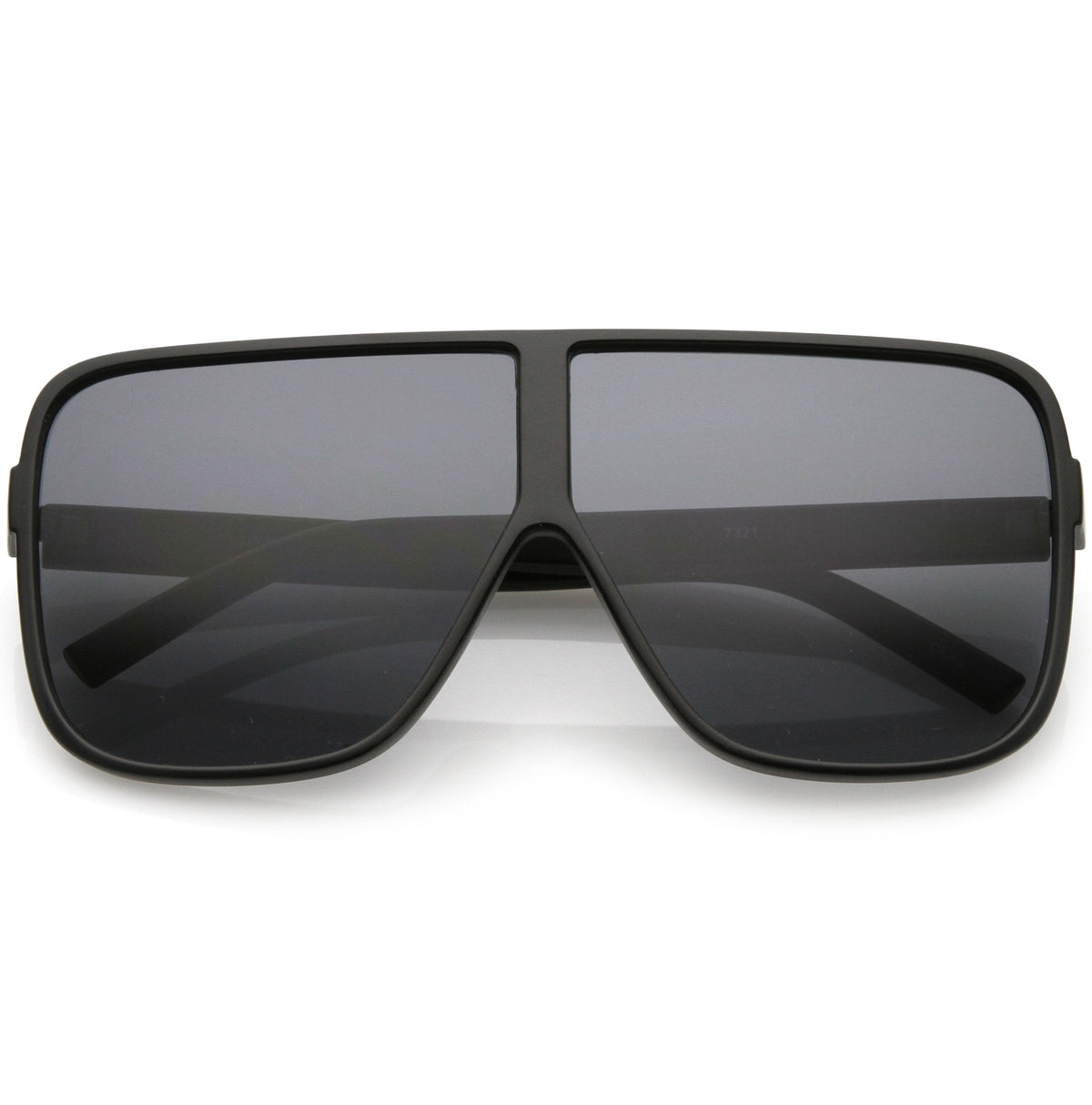 Retro Modern Oversize Square Flat Top Sunglasses C476