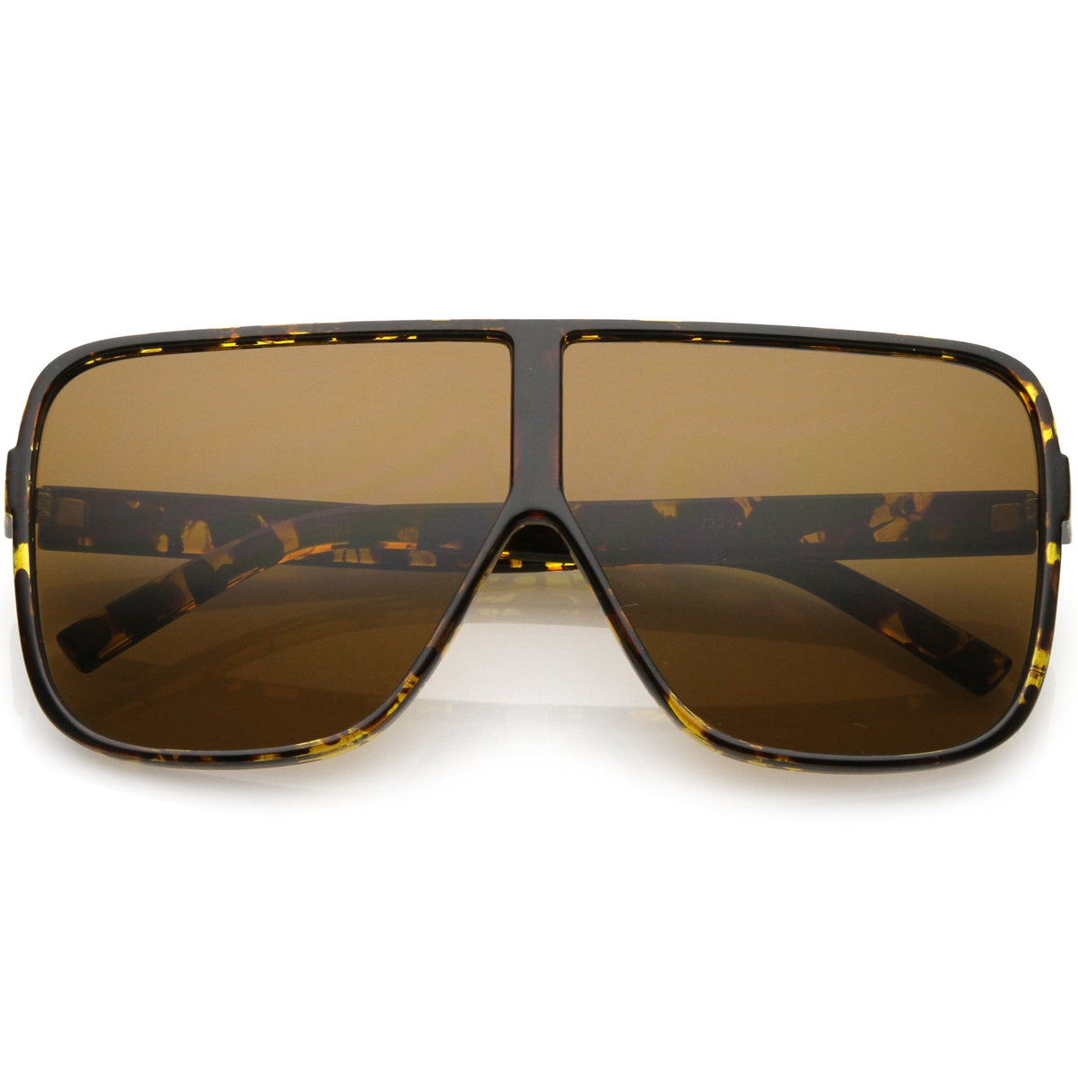 Retro Modern Oversize Square Flat Top Sunglasses C476