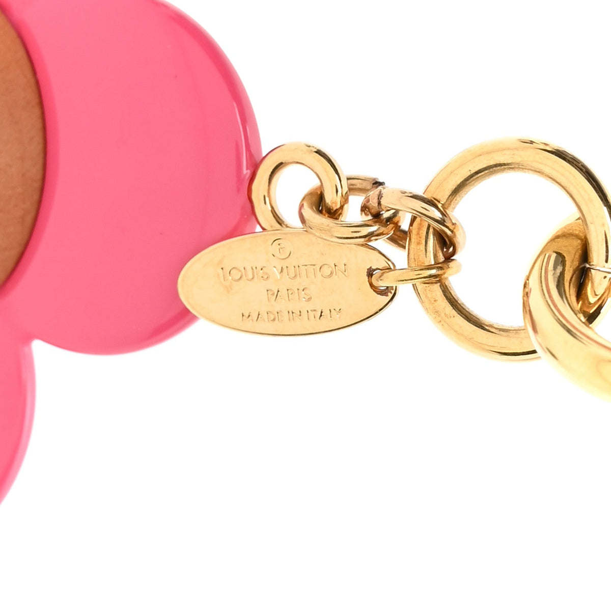 Resin Wood Vivienne Hawaii Bubblegram Alma BB Bag Charm Key Holder