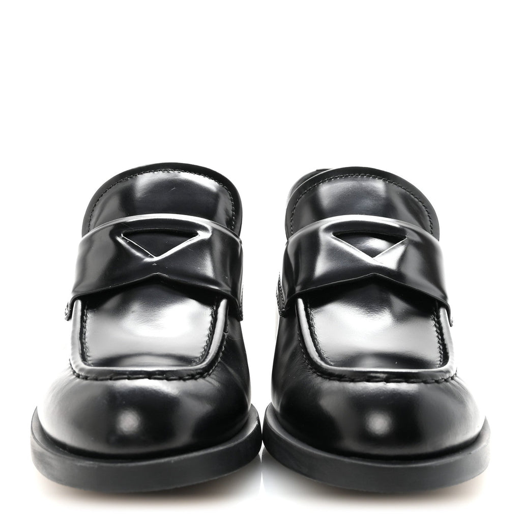 Spazzolato Loafers 38 Black