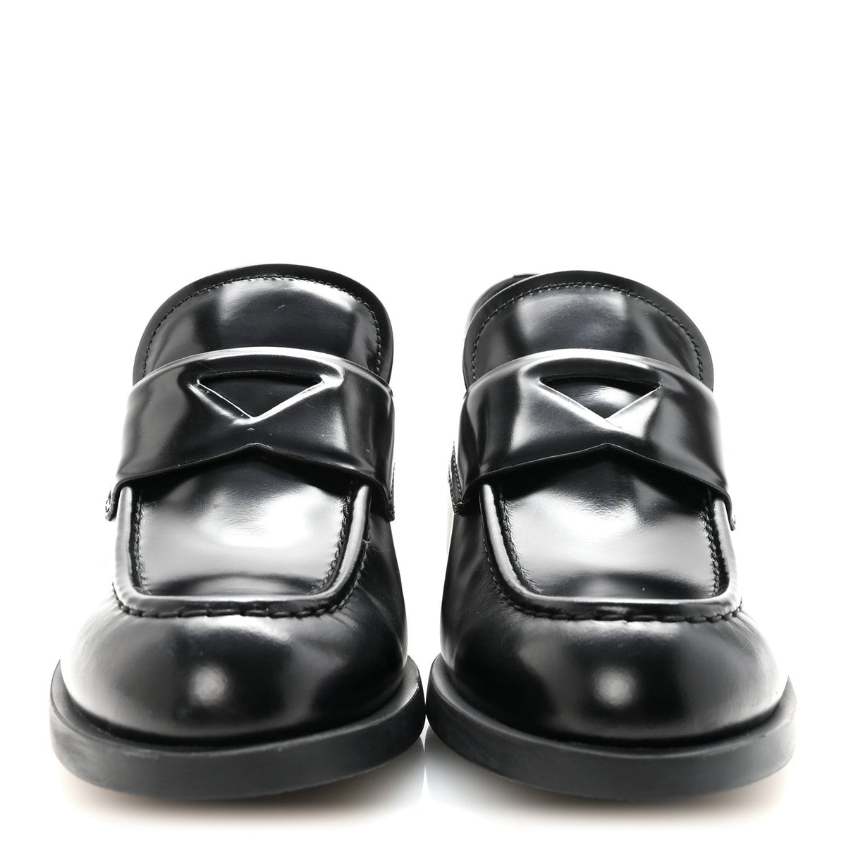Spazzolato Loafers 38 Black