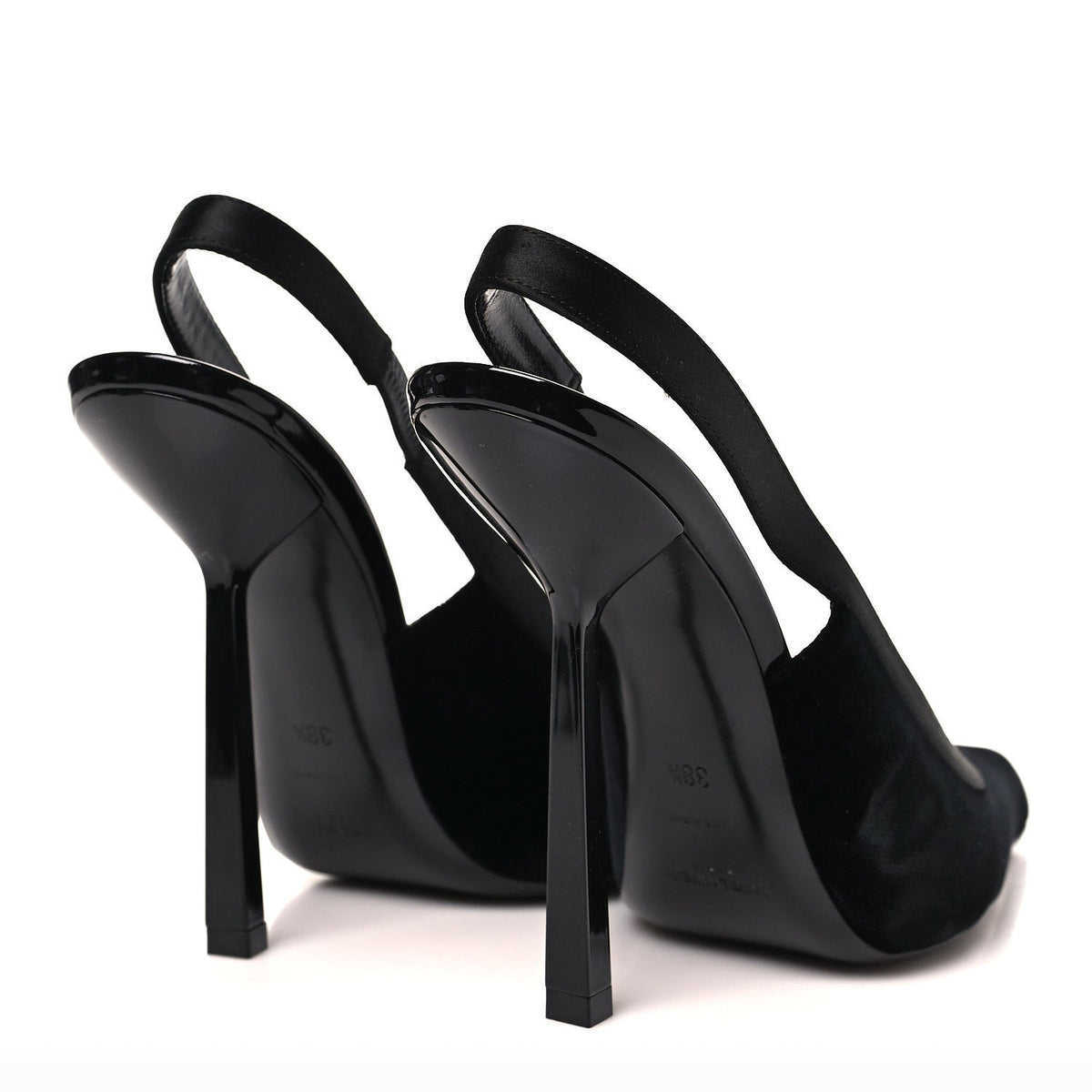 Velluto Master Raso Regale Victoire 115 Slingback Pumps 38.5
