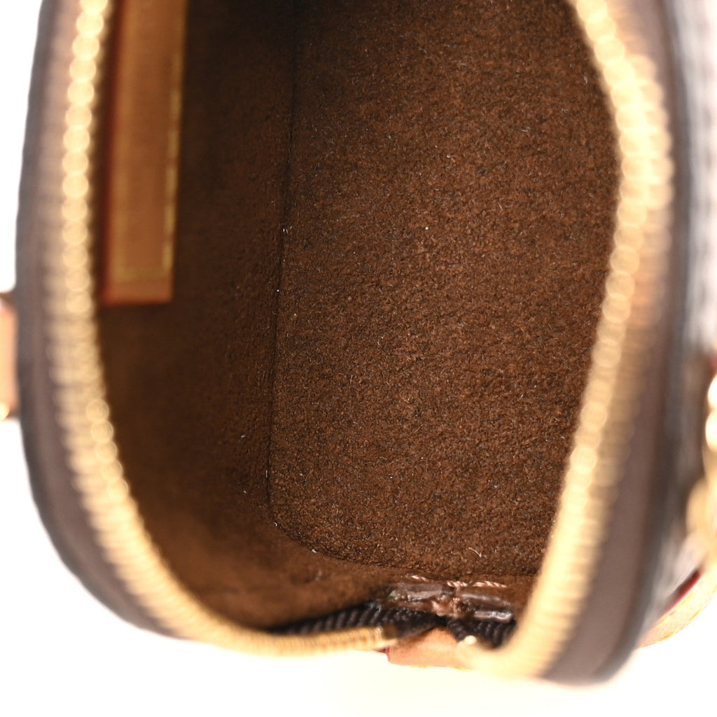 Monogram Micro Alma Bag Charm