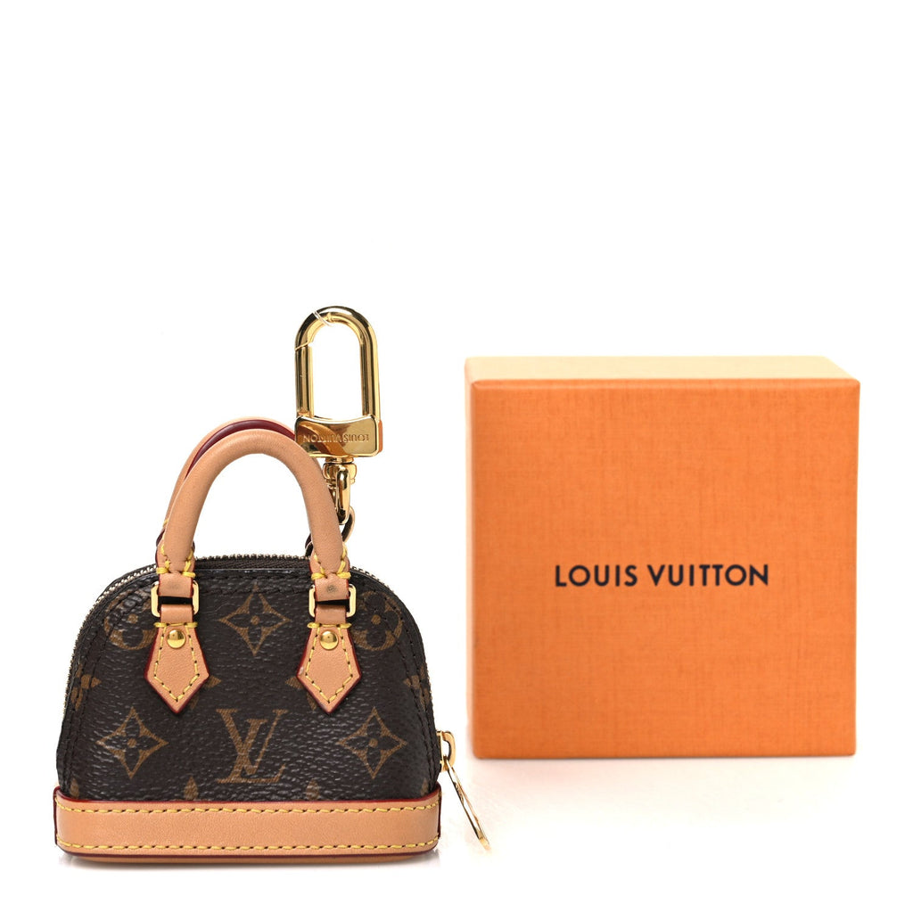Monogram Micro Alma Bag Charm
