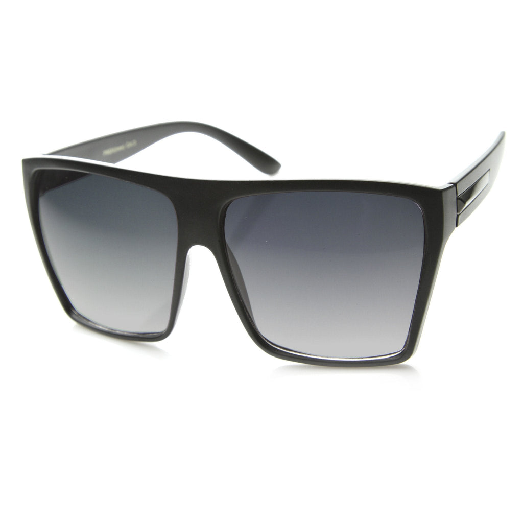 Oversize Square Retro Block Hipster Sunglasses 9259