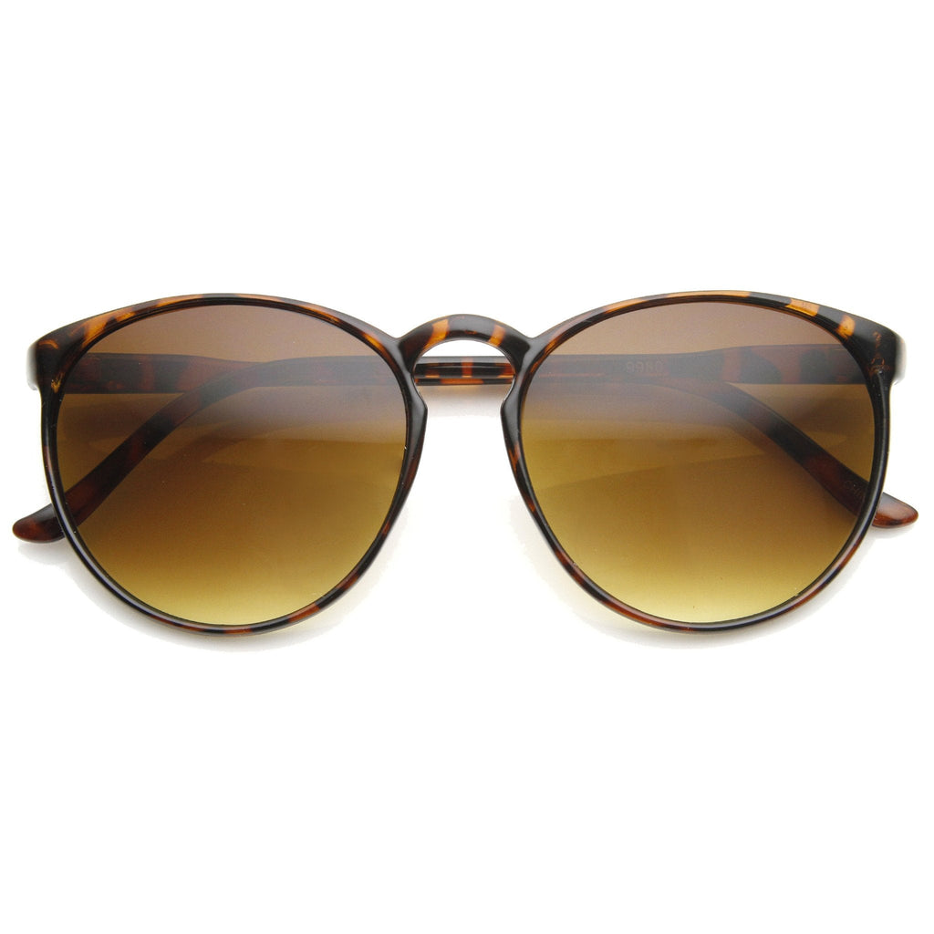 Large Retro Round Key Hole P3 Circle Sunglasses 9188