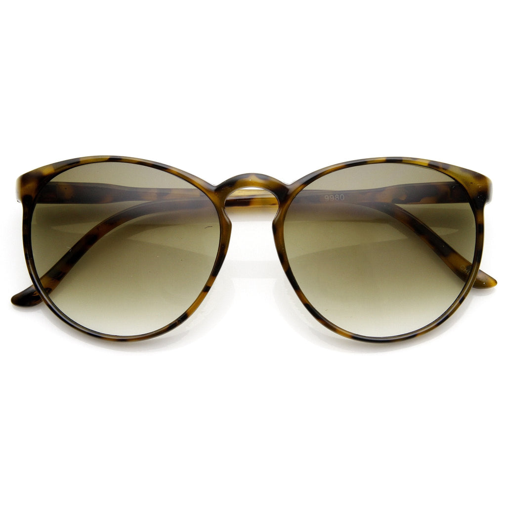 Large Retro Round Key Hole P3 Circle Sunglasses 9188