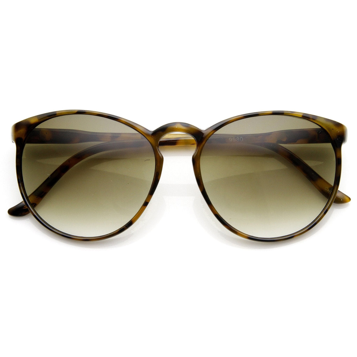 Large Retro Round Key Hole P3 Circle Sunglasses 9188