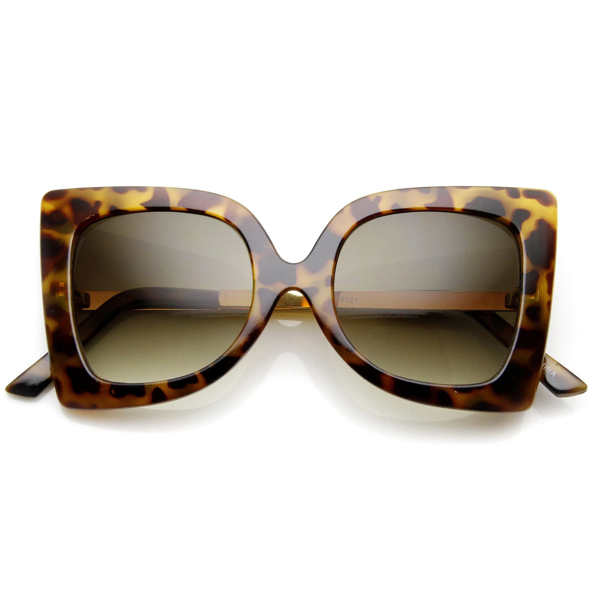 Womens Oversize Fashion Butterfly Shape Sunglasses 9225