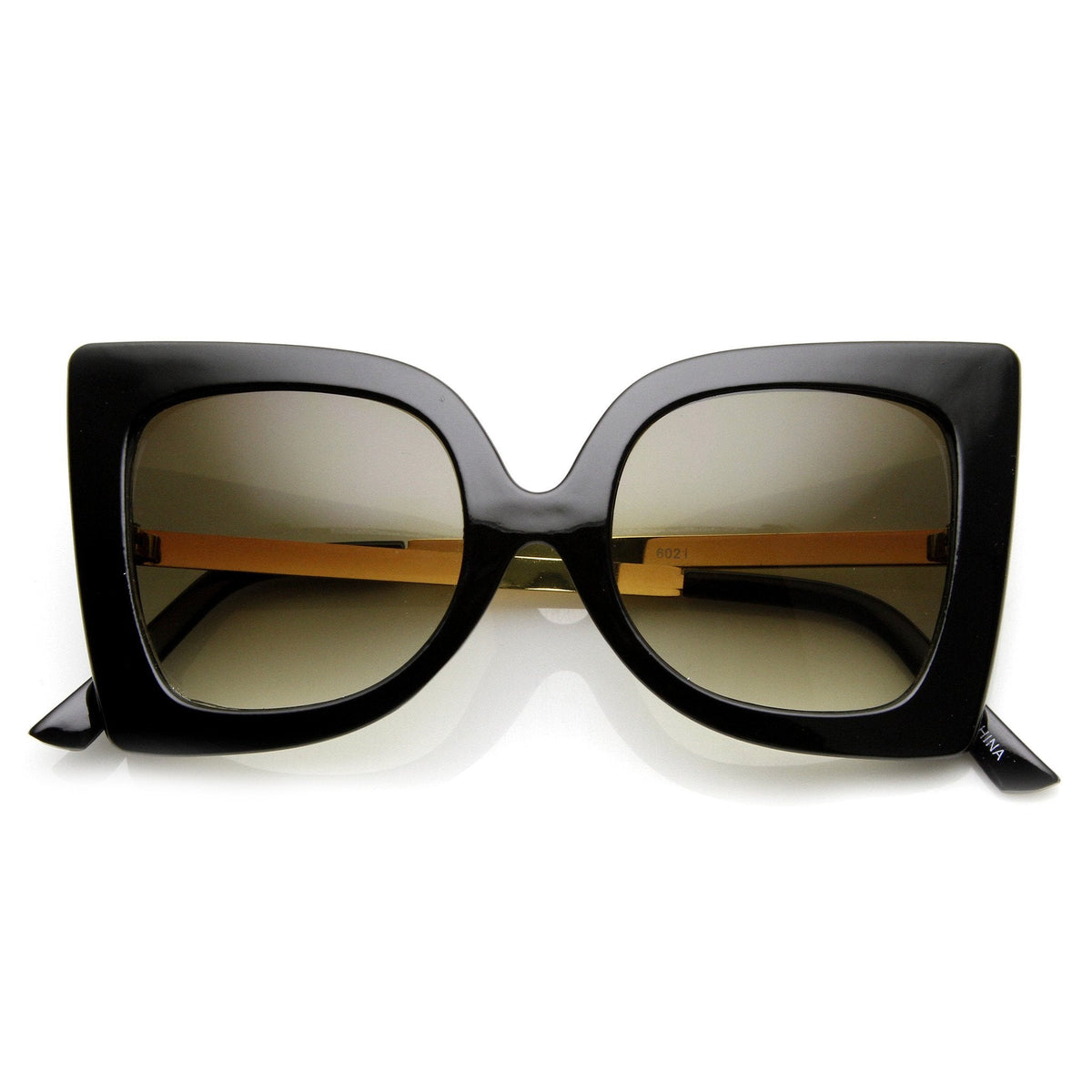 Womens Oversize Fashion Butterfly Shape Sunglasses 9225