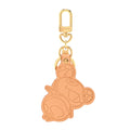 Vachetta Monogram Panda Key Ring Bag Charm