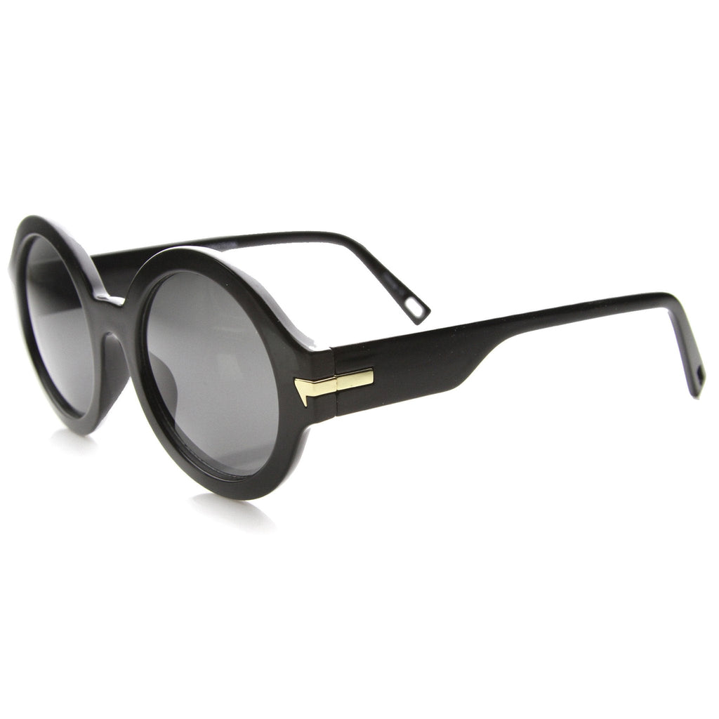 Women's Fashion Forward Oversize Round Sunglasses 9826