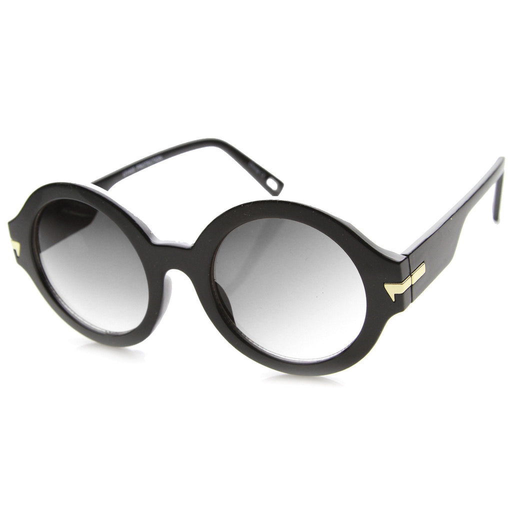Women's Fashion Forward Oversize Round Sunglasses 9826