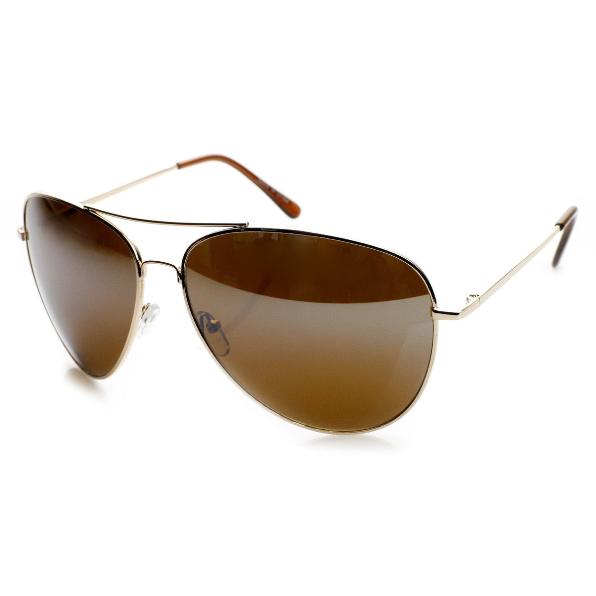 Super Oversize Tear Drop Metal Aviator Sunglasses 65mm 8732