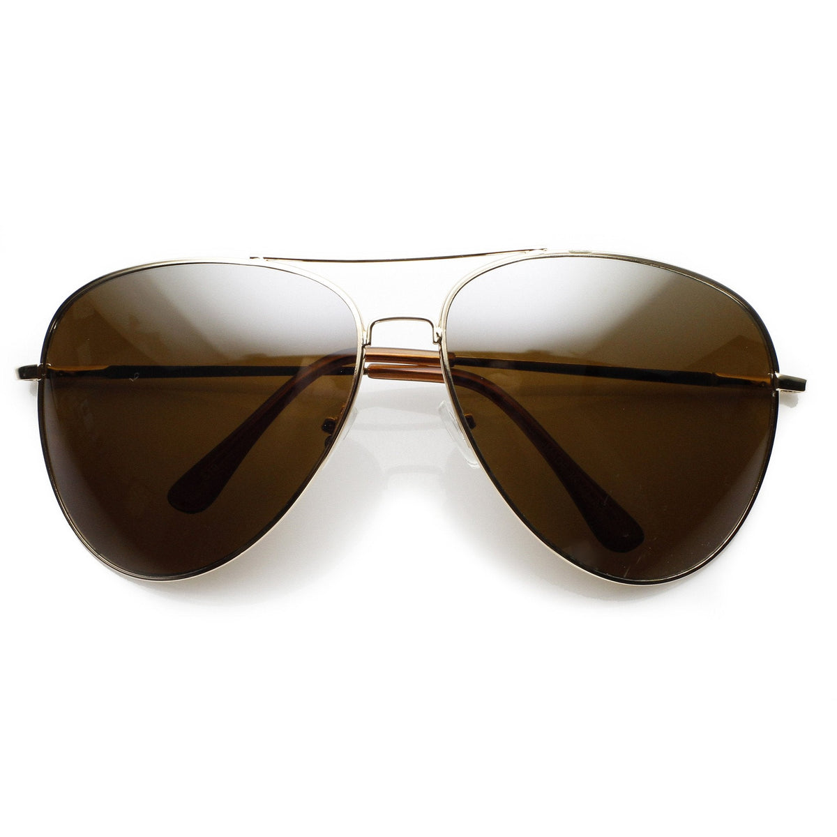 Super Oversize Tear Drop Metal Aviator Sunglasses 65mm 8732