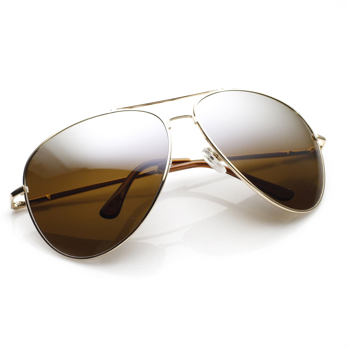 Super Oversize Tear Drop Metal Aviator Sunglasses 65mm 8732