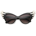 Oversize Women's Cat Eye Wing Tip Sunglasses 9953