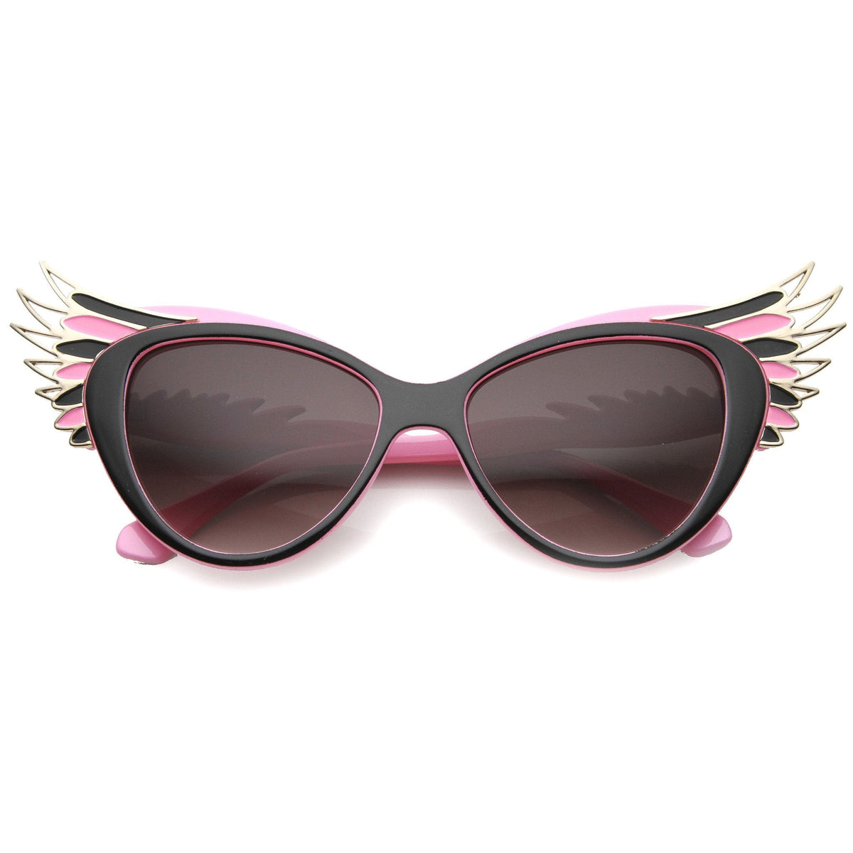 Oversize Women's Cat Eye Wing Tip Sunglasses 9953