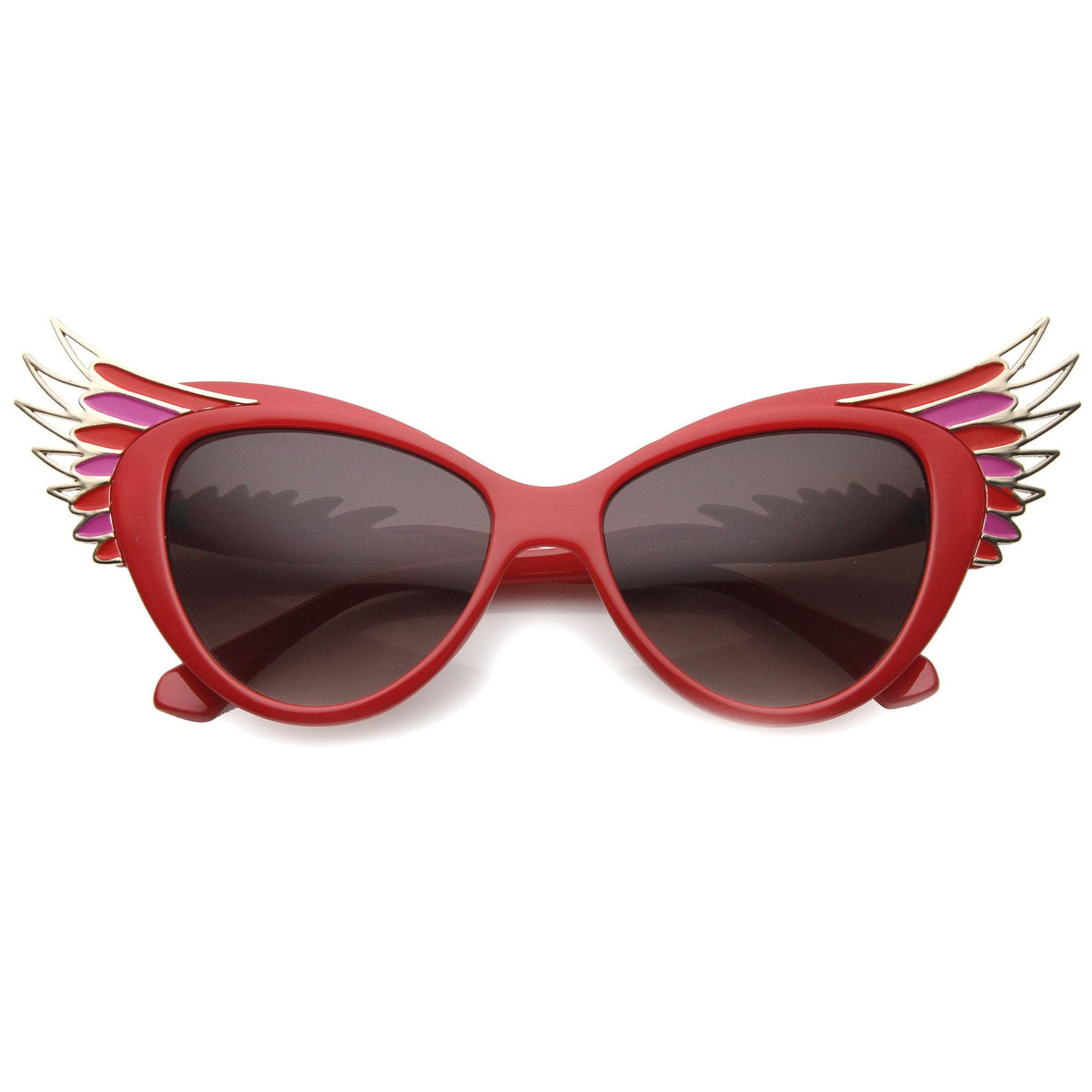 Oversize Women's Cat Eye Wing Tip Sunglasses 9953
