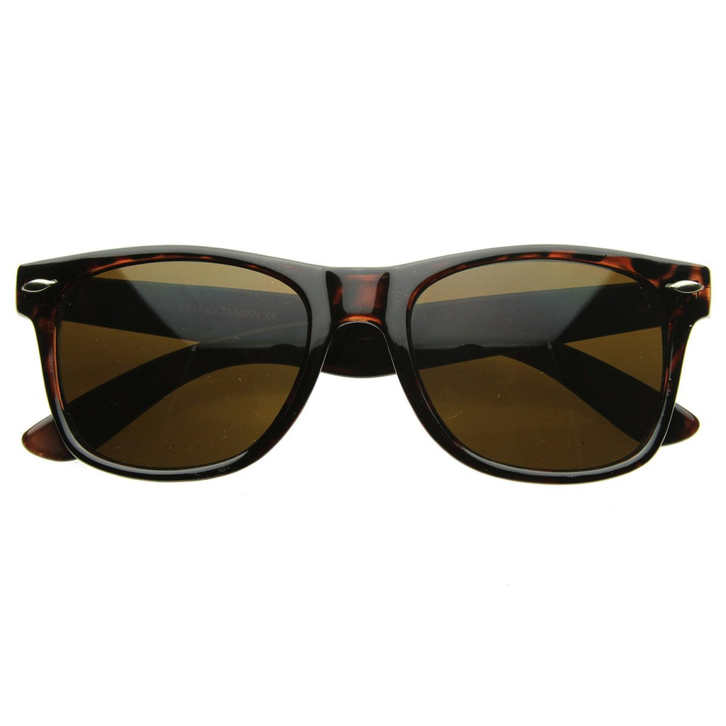 Standard Issue Classic Retro Horned Rim Sunglasses 8452 [2 Pack]