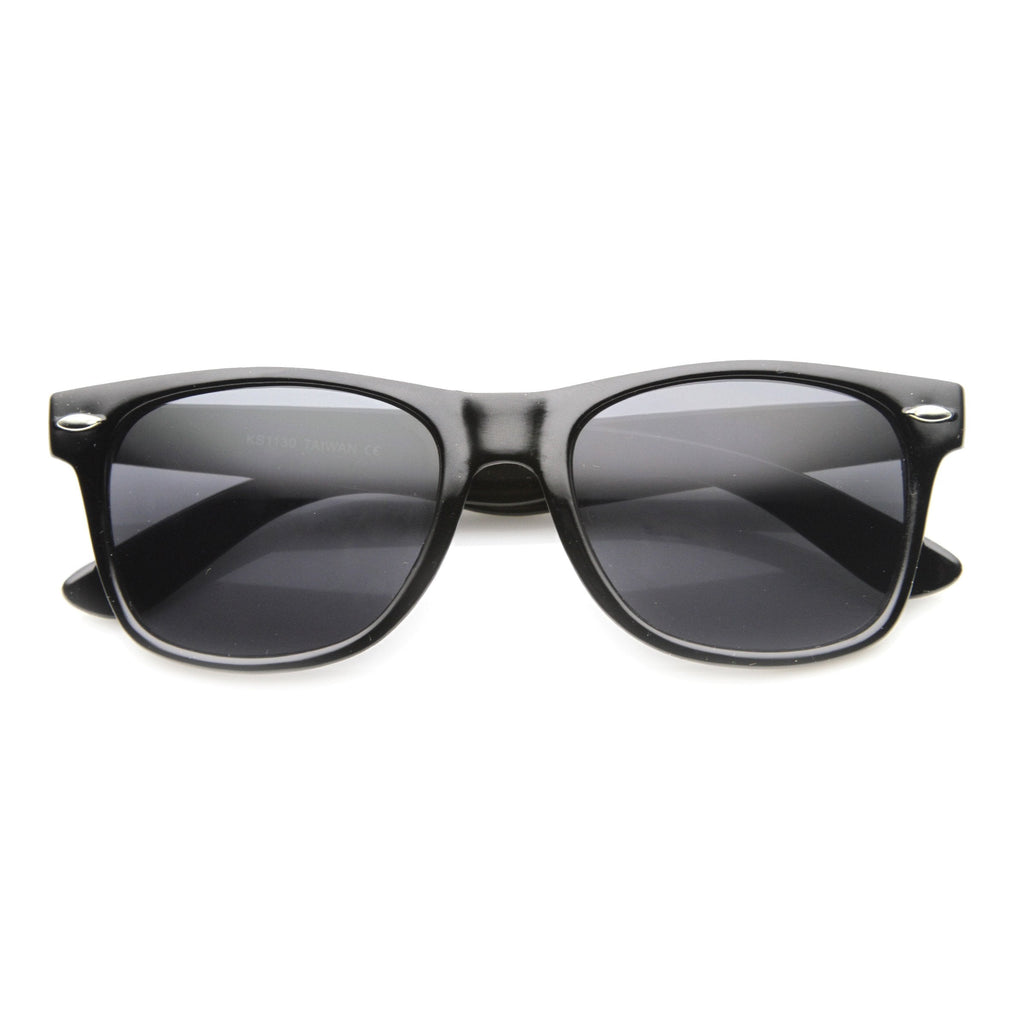 Standard Issue Classic Retro Horned Rim Sunglasses 8452 [2 Pack]