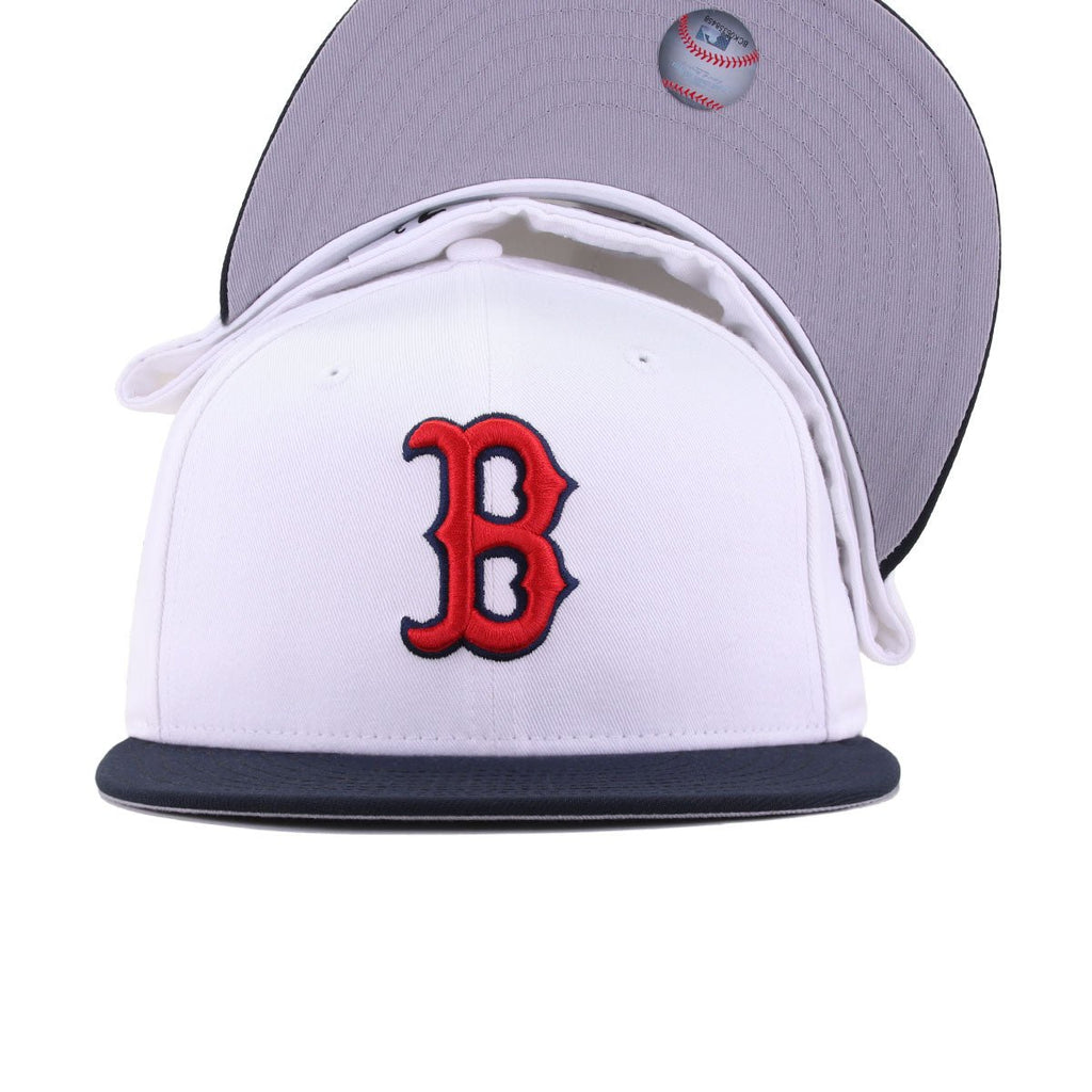 Boston Red Sox White Navy 1997 New Era 59Fifty Fitted