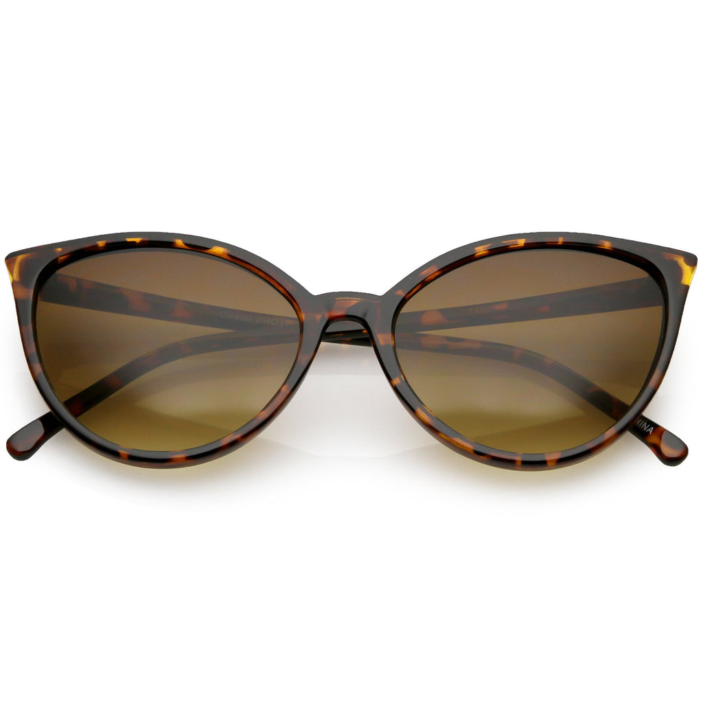 Women's Angular Pointed Cat Eye Retro Sunglasses C554
