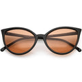 Women's Angular Color Tone Retro Cat Eye Sunglasses C555