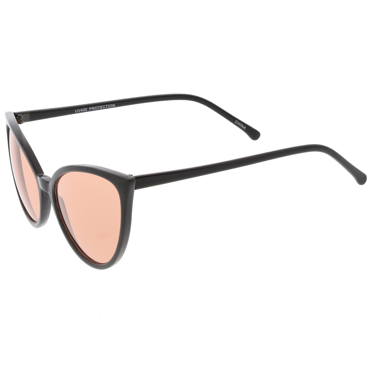 Women's Angular Color Tone Retro Cat Eye Sunglasses C555