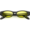 Retro 1990's Oval Color Tone Lens Sunglasses C551