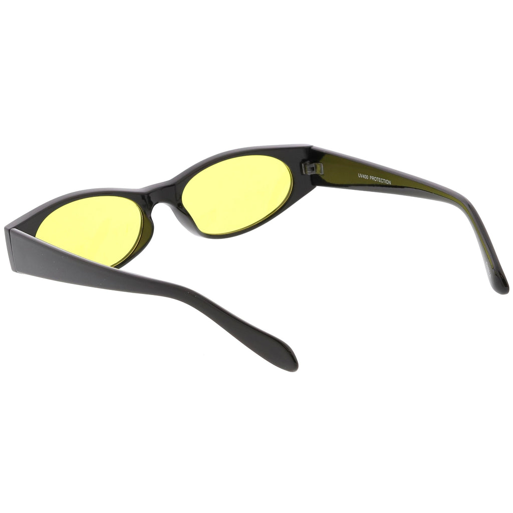 Retro 1990's Oval Color Tone Lens Sunglasses C551