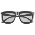 Hipster Fashion Square Flat Front Lens Horned Rim Sunglasses A142
