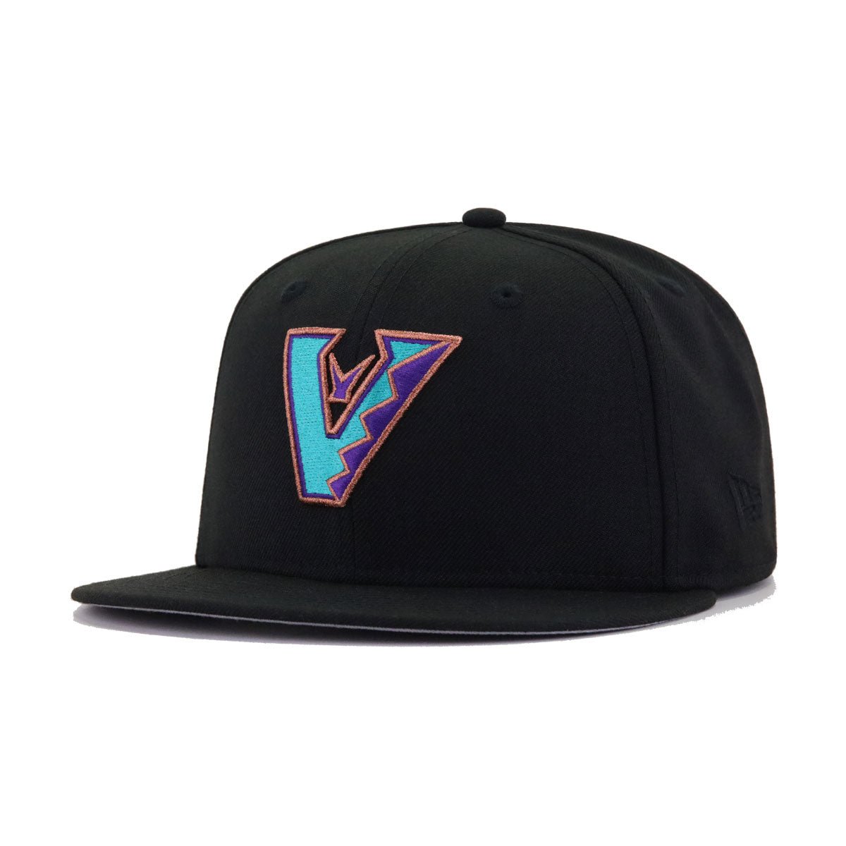 Arizona Diamondbacks Black Upside Down New Era 59Fifty Fitted