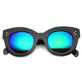 Oversize Women's Cat Eye Mirror Lens Sunglasses 9852