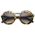 Women's Fashion Round Bold Frame Sunglasses 9857