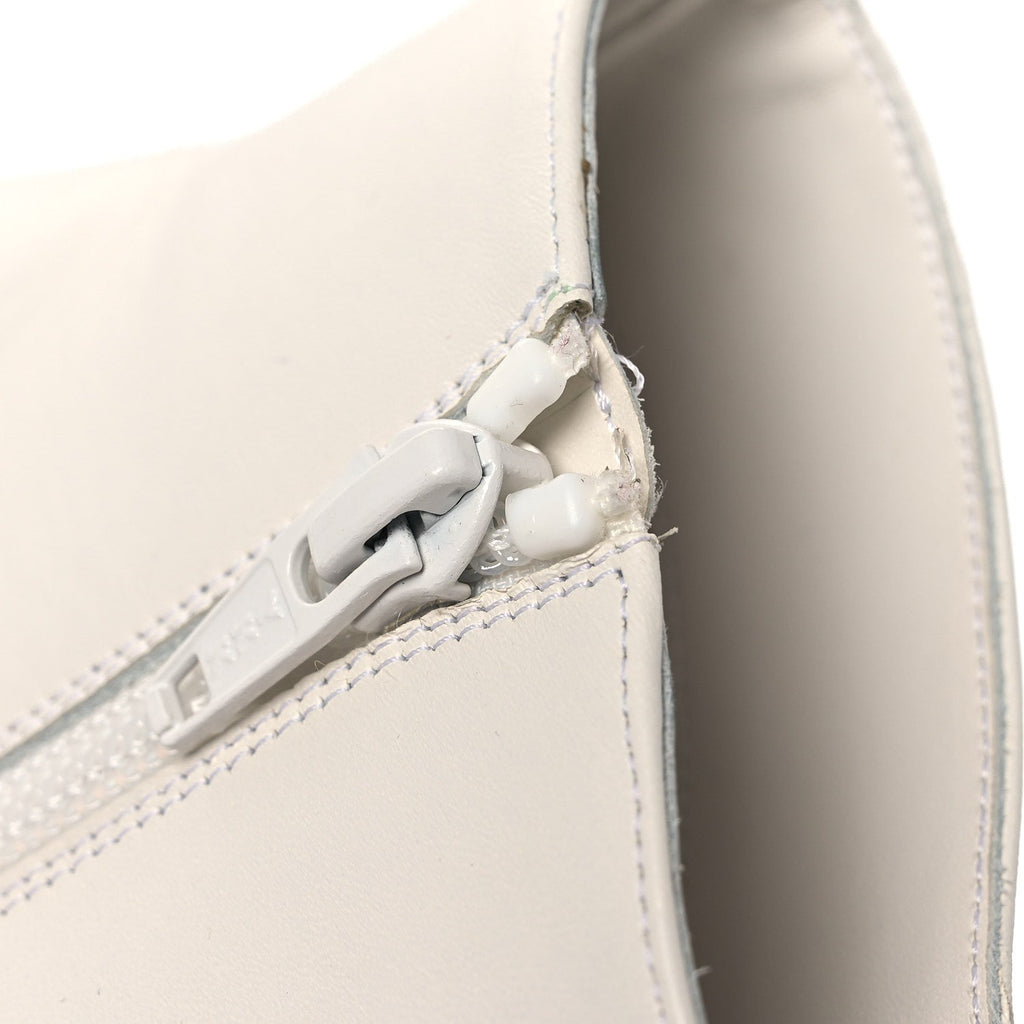 Smooth Calfskin Suzi Folk 85 Ankle Boots 38 White