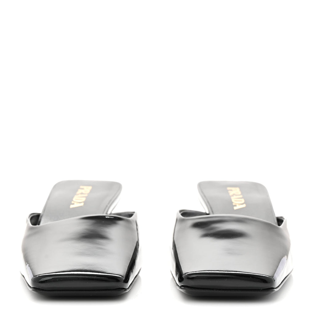 Patent Modellerie Mules 38 Black
